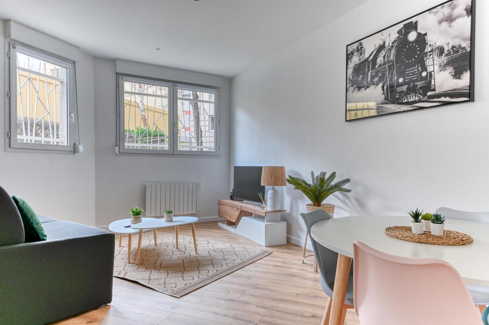 L'Escale Balzac Apartment Villeurbanne Bagian luar foto