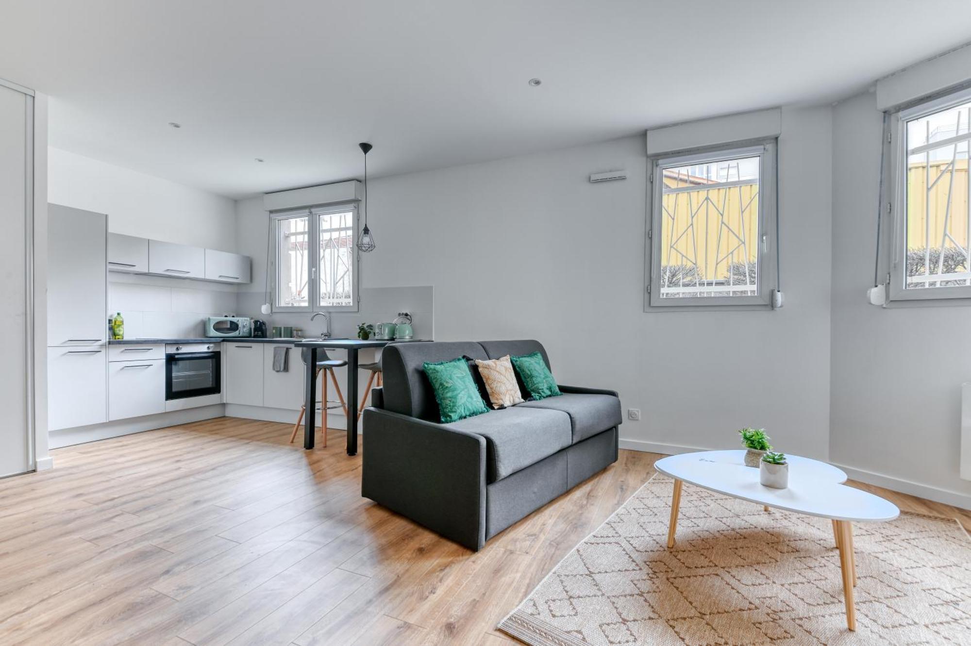 L'Escale Balzac Apartment Villeurbanne Bagian luar foto